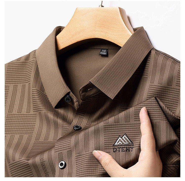 Stewart – Chemise décontractée à manches longues pour homme