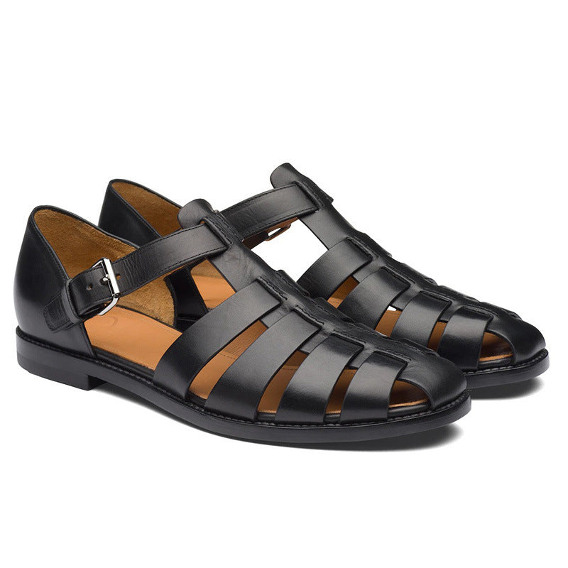 Trevor – Sandale Homme Colorée en Cuir Vegan