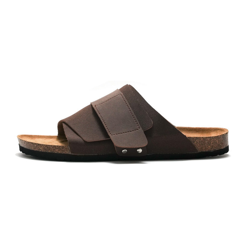 Rachael – Sandales en Liège à Surface en Cuir Vegan pour la Plage