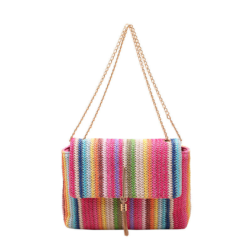Megan – Sac à bandoulière arc-en-ciel