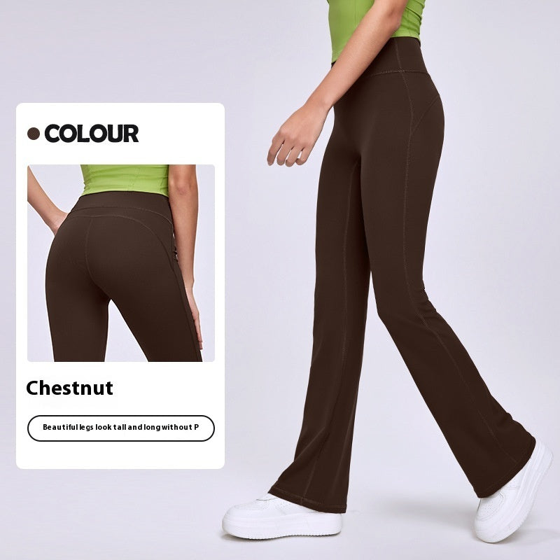 Fiona – Pantalon de Sport Élastique à Taille Haute