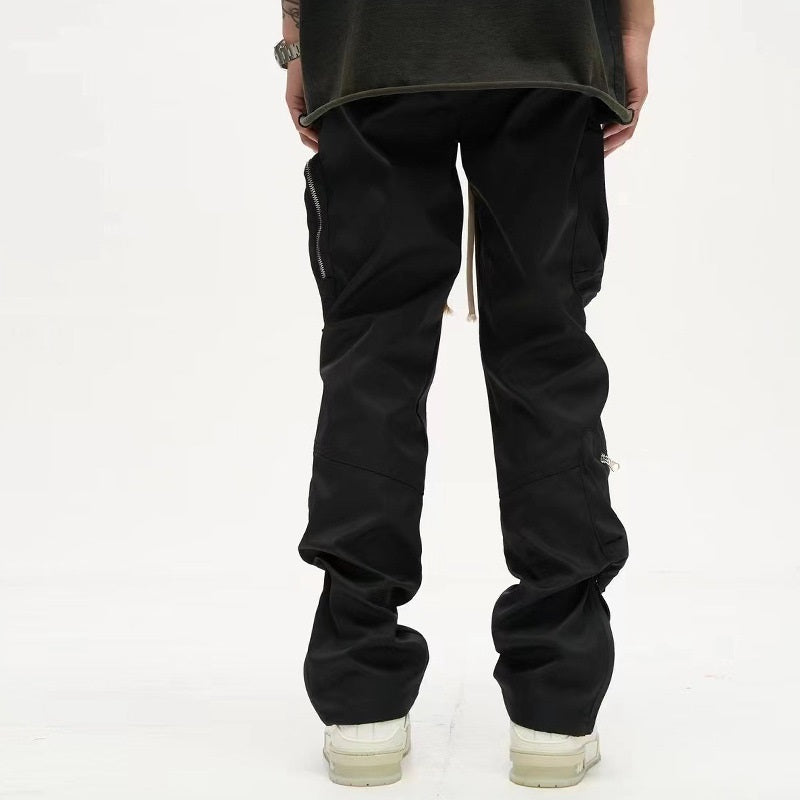 Isaac – Pantalon Cargo Multi-poches Style Mécanique