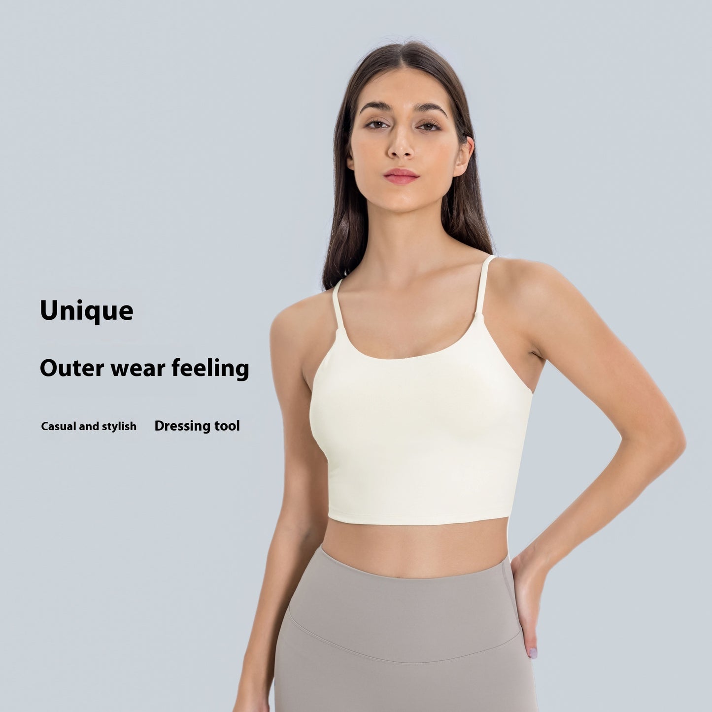 Sarah – Veste de Yoga avec Coussinets pour le Dos