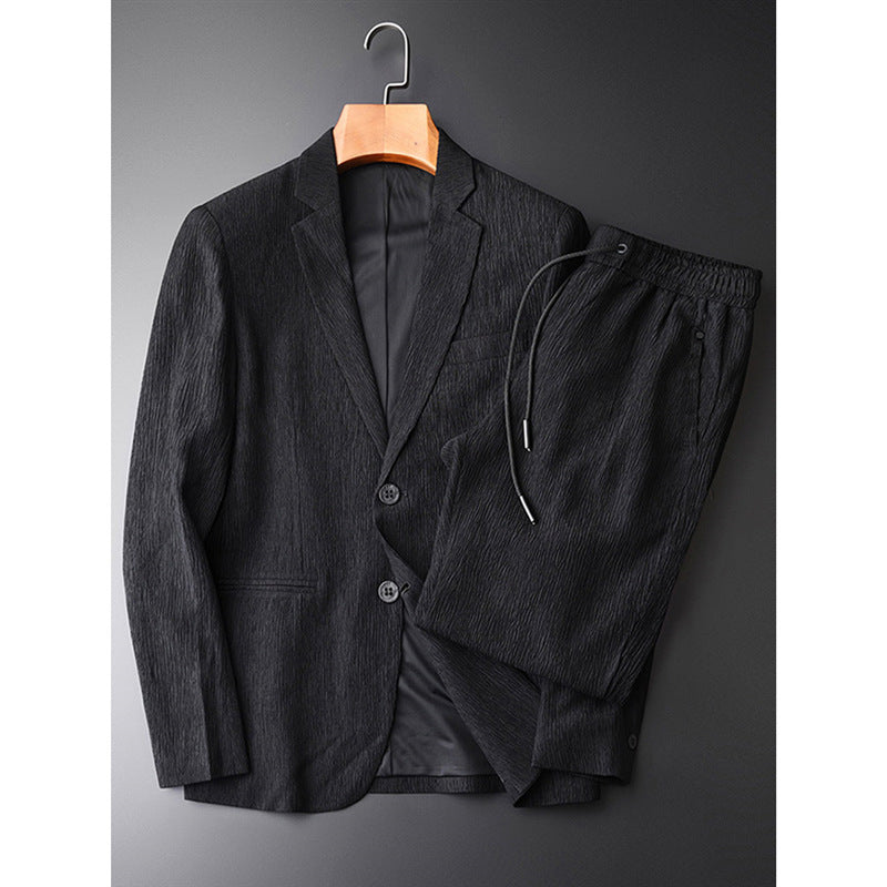 Jerry – Veste de costume décontractée légère à rayures