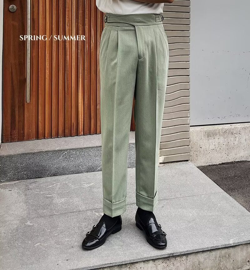 Rod – Pantalon Décontracté Drapé pour Homme