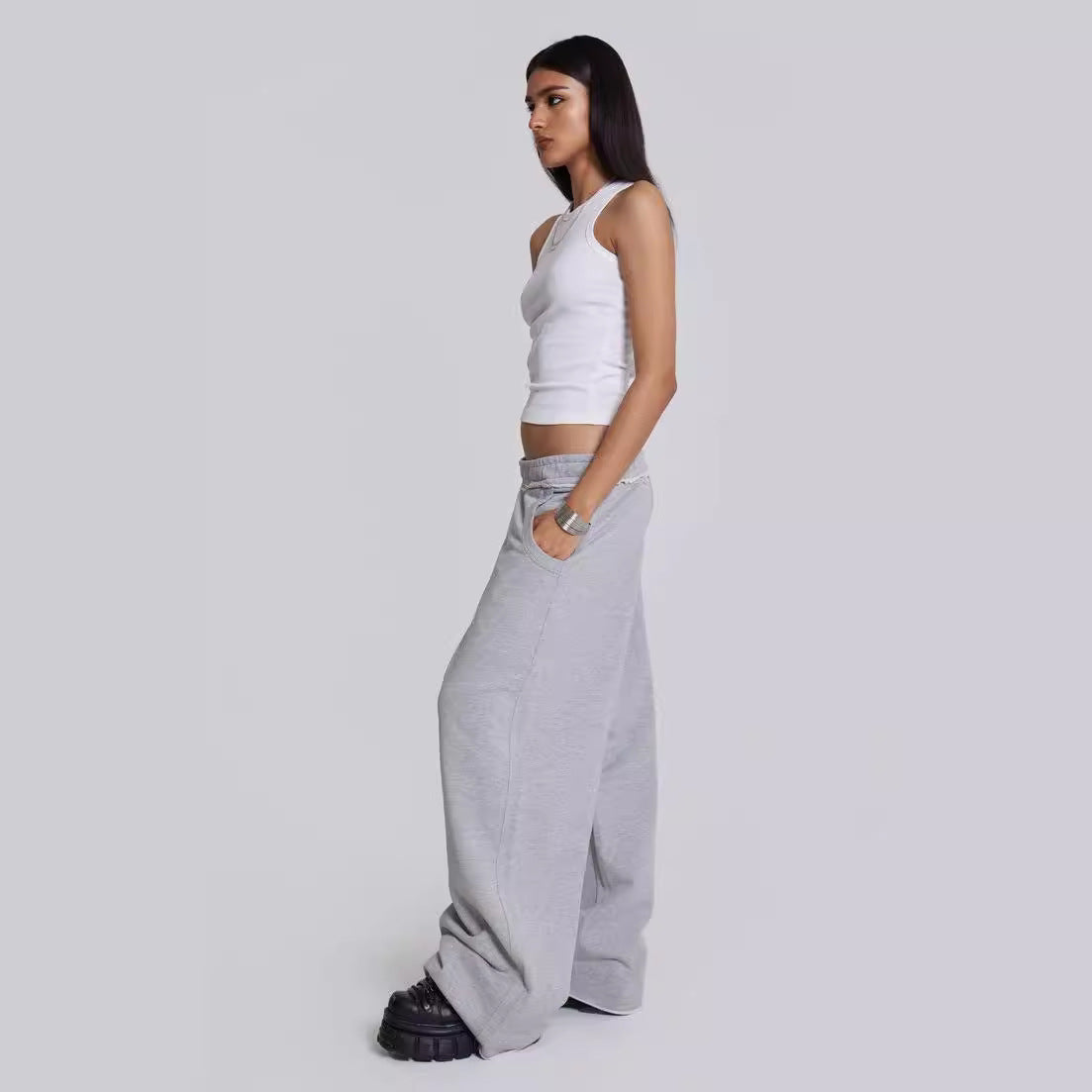 Gareth – Pantalon de Jogging Casual Gris