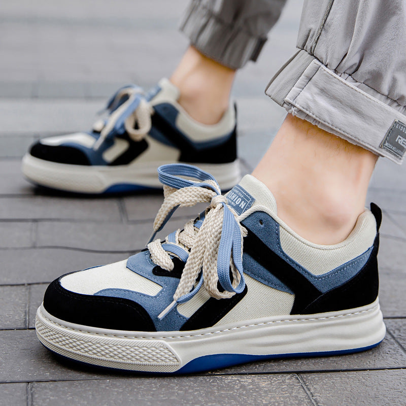 Desmond – Chaussures à Plateforme en Toile pour Hommes