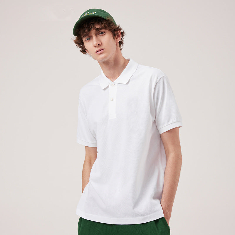 Donald – Chemise à Manches Courtes en Coton Perlé Taille Plus