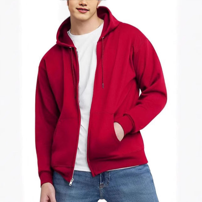 Shane – Sweat à capuche zippé ample pour hommes