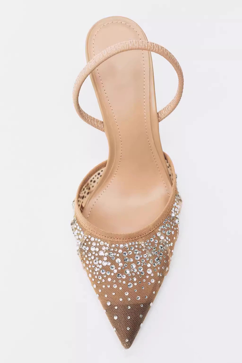 Hayley – Talons Hauts en Maille Brillante