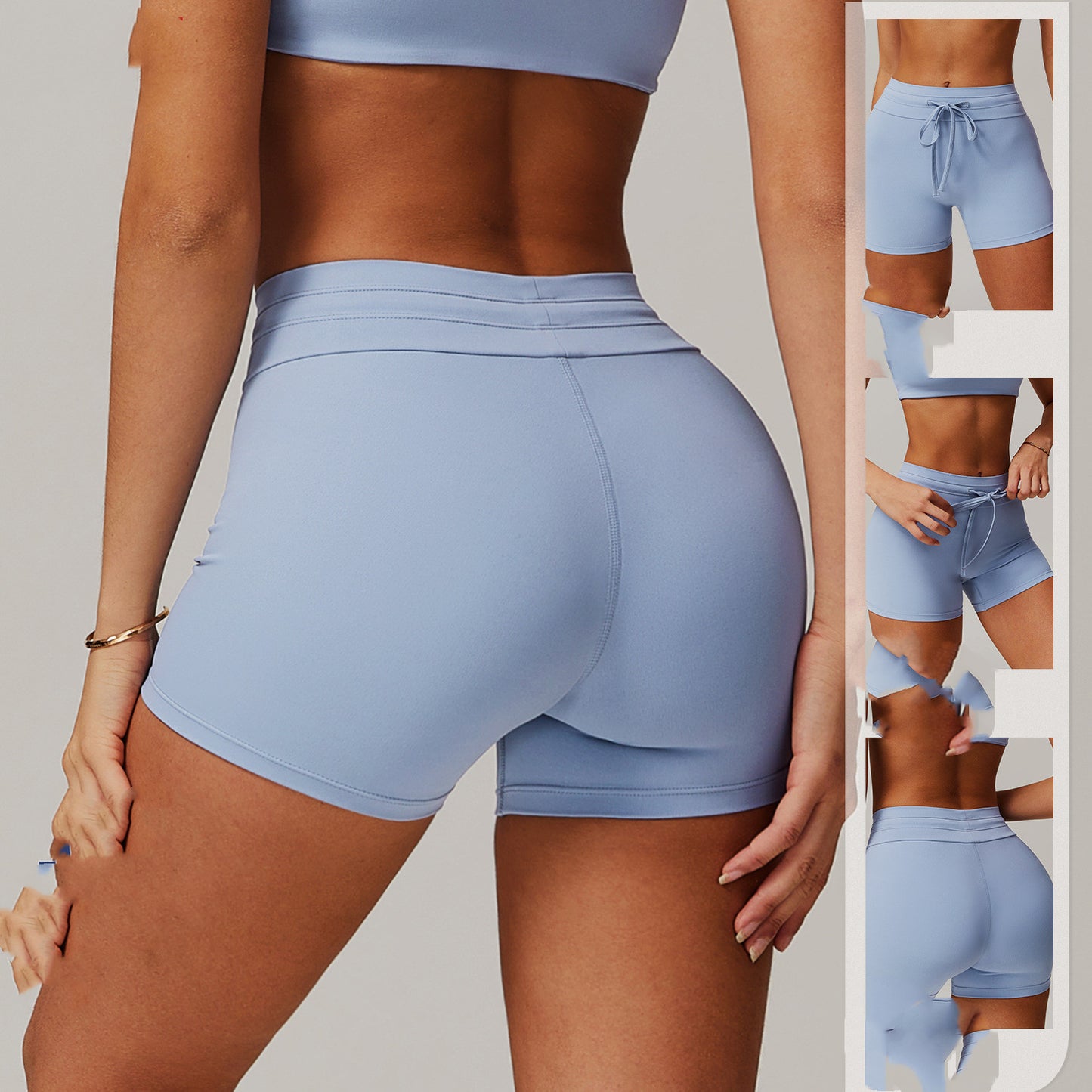 Hannah – Shorts de Yoga Élévateurs avec Taille Haute