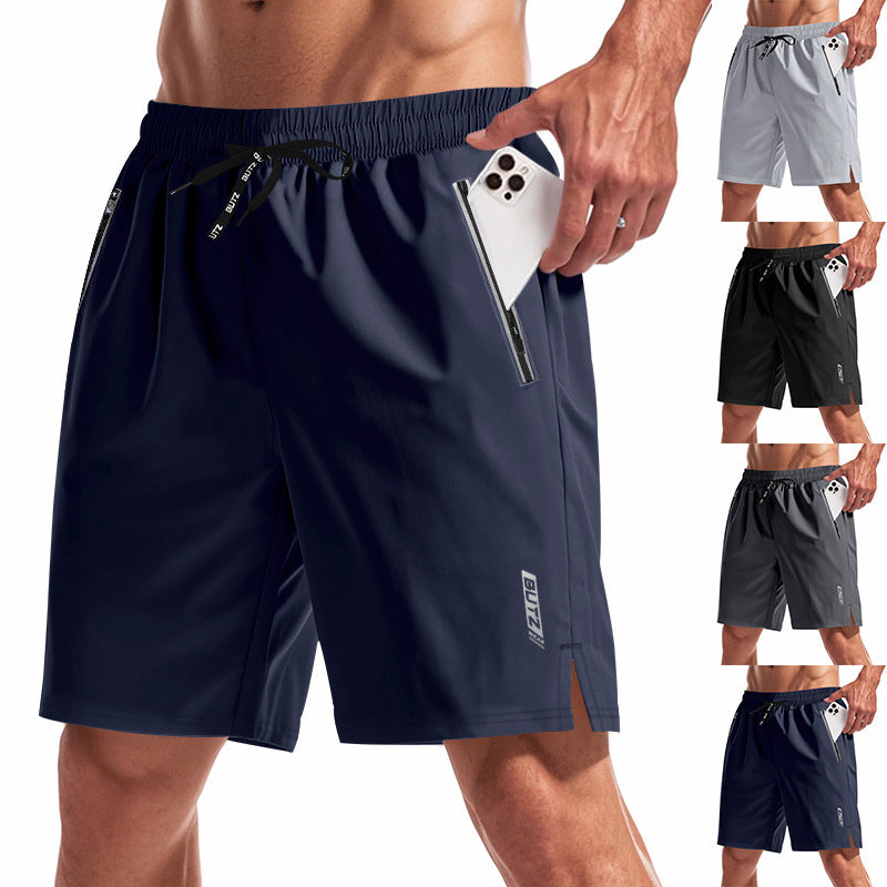 Percy – Shorts Luminants en Tissu Élastique Micro avec Séchage Rapide