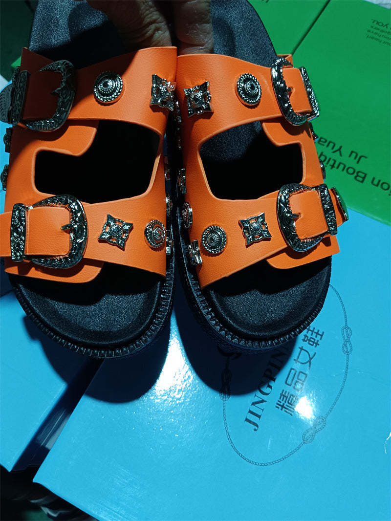 Chelsea – Chaussons Rivet Motif Python et Léopard Grande Taille