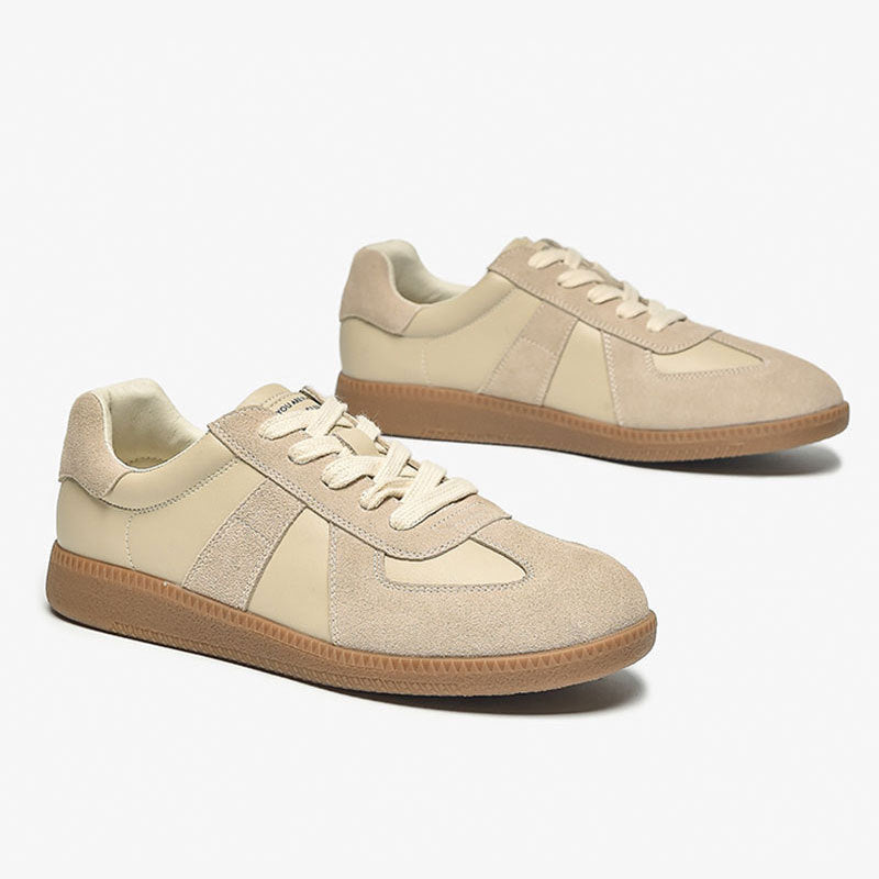Dawn – Baskets Rétro Vegan Blancs pour Femmes