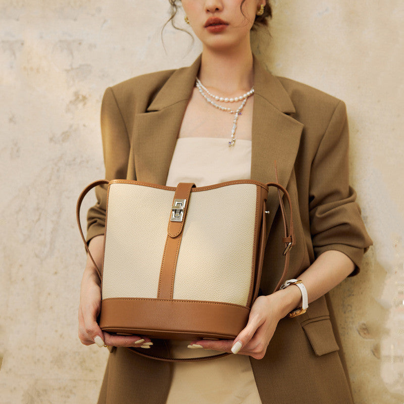 Abigail – Sac Seau en Similicuir de Grande Capacité pour Femmes