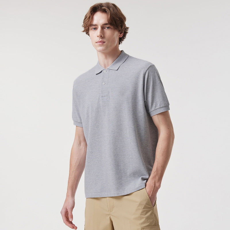 Donald – Chemise à Manches Courtes en Coton Perlé Taille Plus