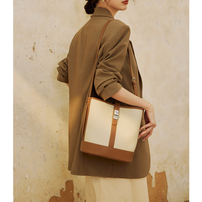 Abigail – Sac Seau en Similicuir de Grande Capacité pour Femmes