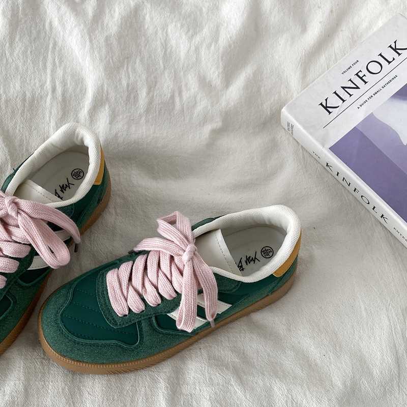 Alice – Chaussures d'Entraînement Allemandes Rétro Vertes