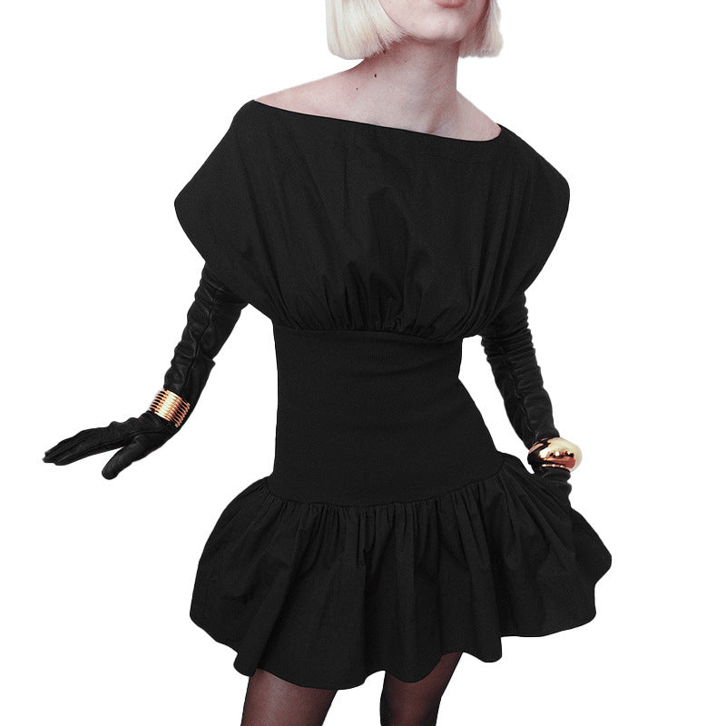 Alice – Robe Évasée Élégante Taille Haute