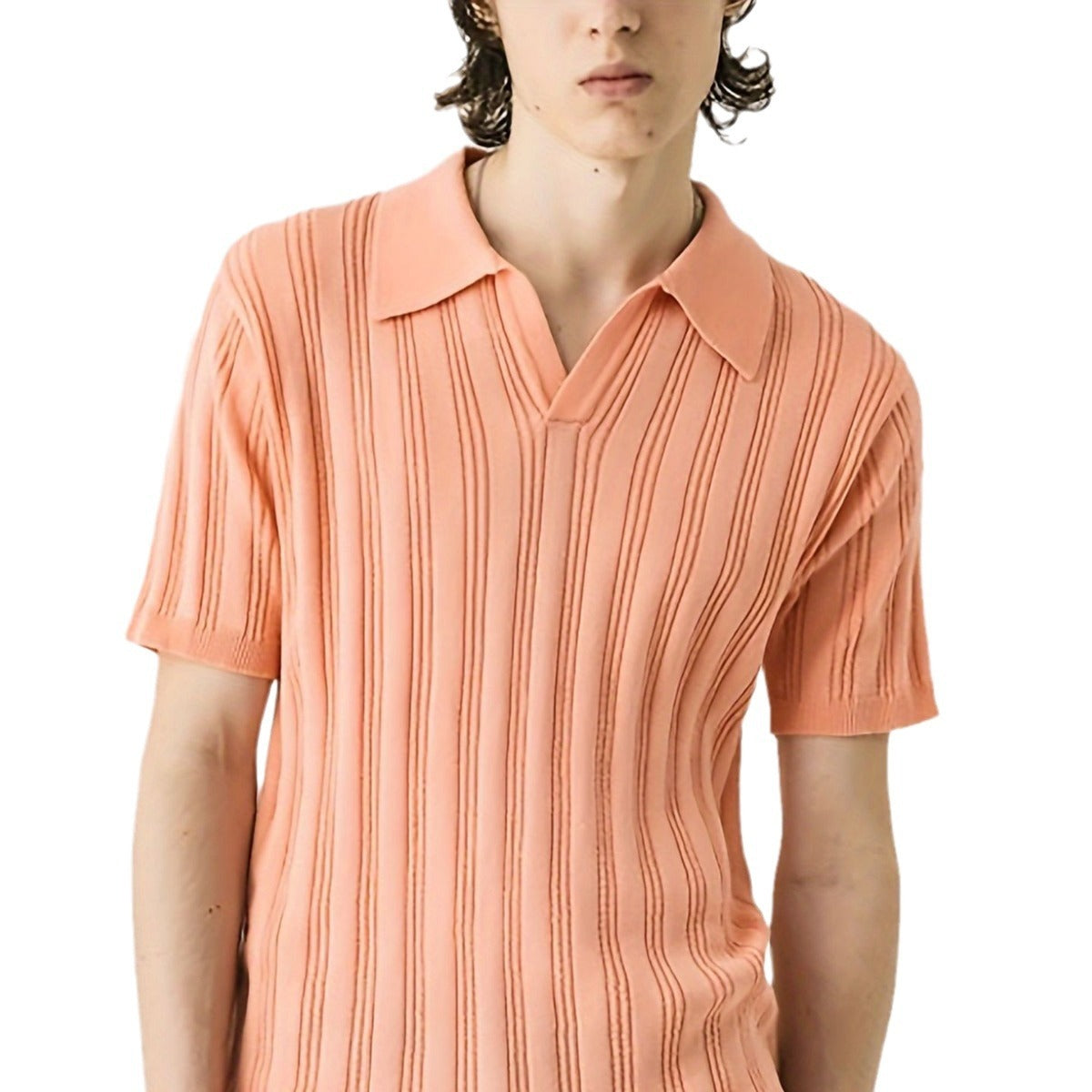 Tony – T-shirt en Maille à Manches Courtes pour Homme