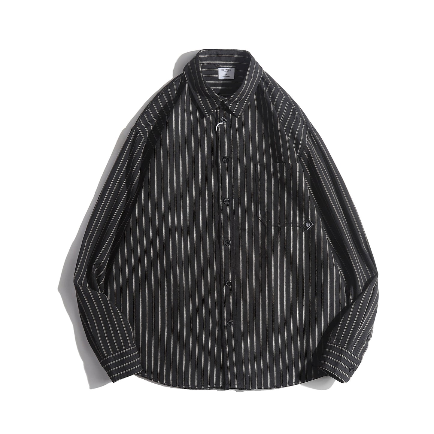 Robert – Chemise à Rayures Décontractée et Ample pour Hommes