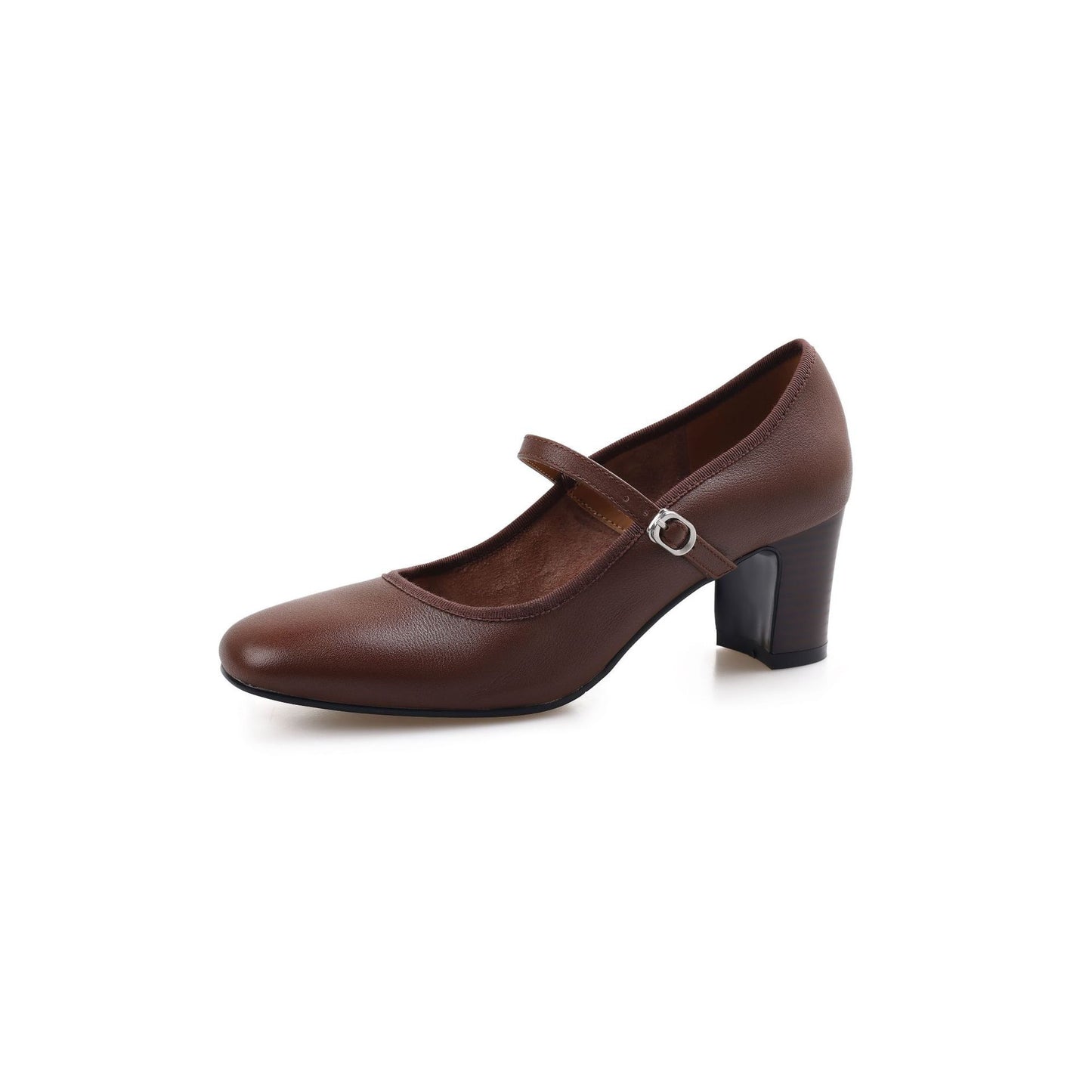 Shirley – Talons Hauts en Cuir Vegan Rétro Français