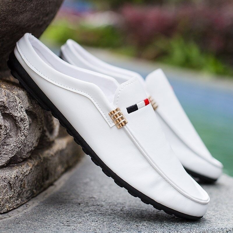 Neville – Mocassins Hommes Fermés Sans Talon en Cuir Vegan