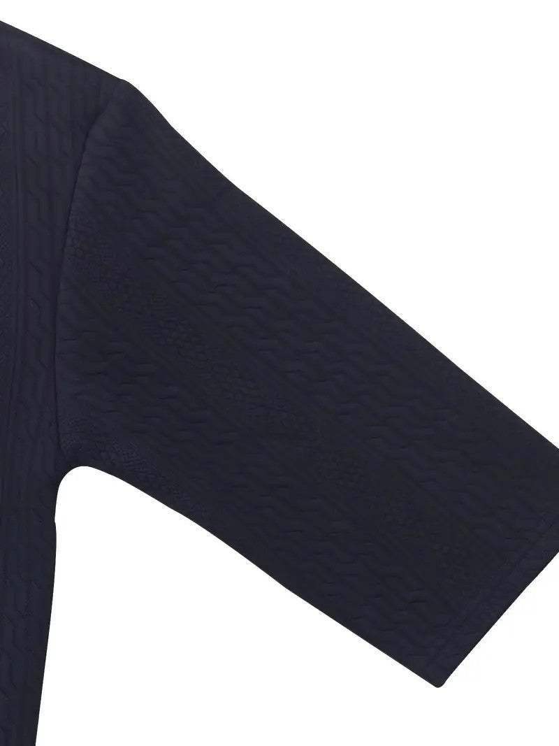 Martin – Ensemble Jacquard à Manches Courtes et Short à Cordons pour Hommes