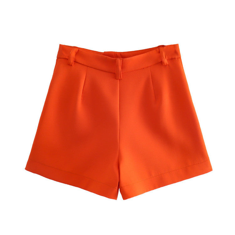 Abigail – Short Taille Haute avec Poches