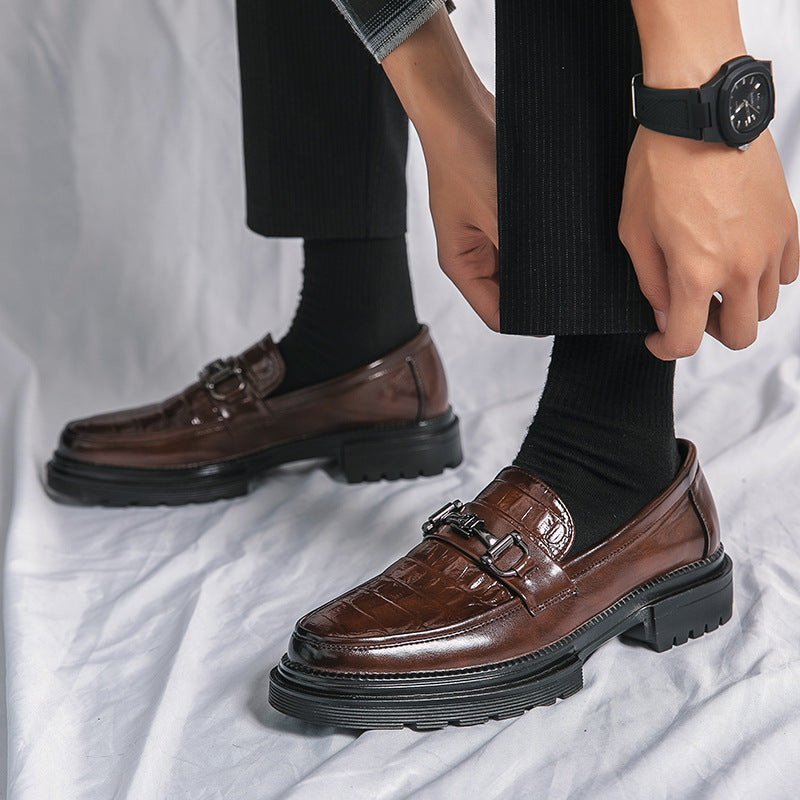 Stephen – Chaussures de Style Coréen à Bout Pointu pour Hommes