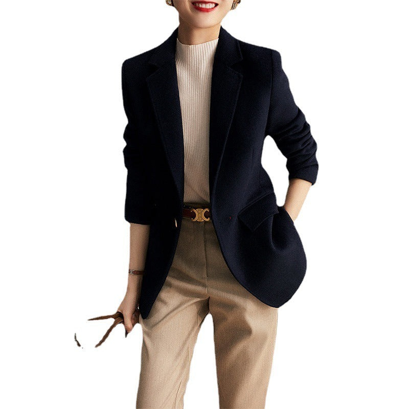 Karen – Veste de Costume en Laine pour Automne et Hiver