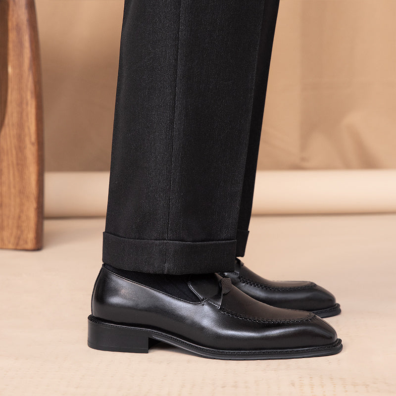 Nigel – Chaussures en cuir vegan polyvalentes pour le printemps et l'automne