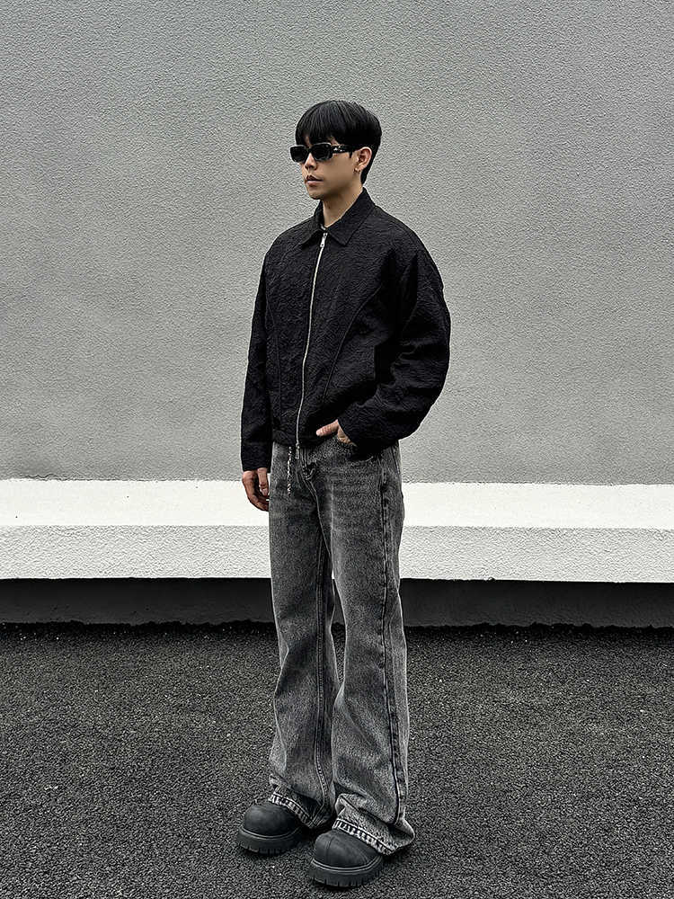 Vincent – Jean Skinny Gris Délavé et Usé