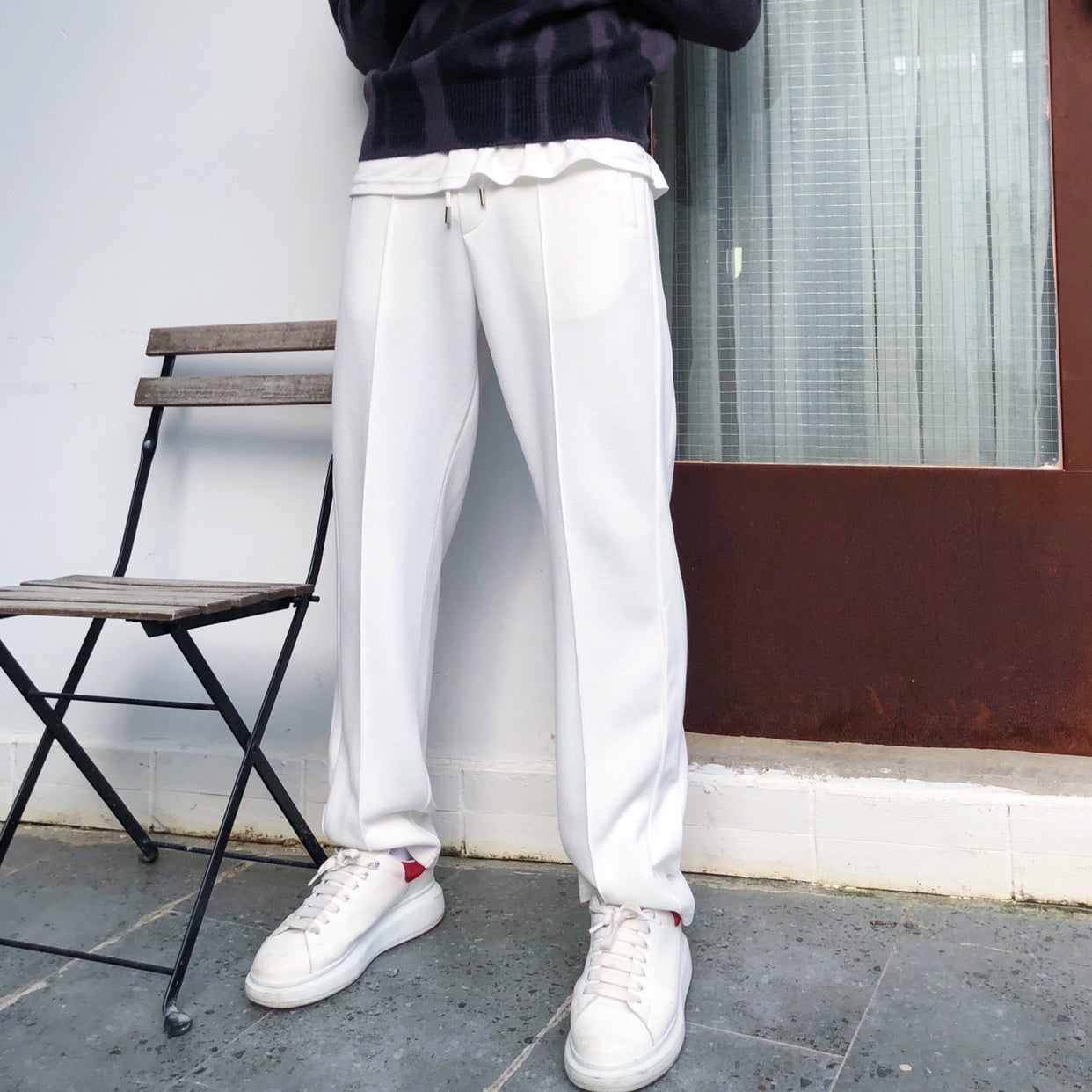 Martin – Pantalon Droit Décontracté Vintage