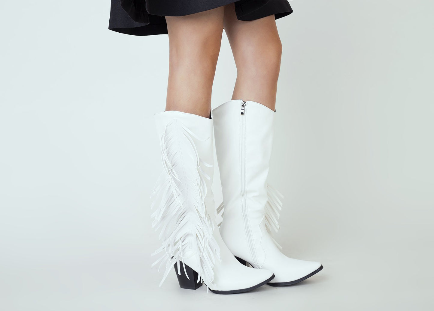 Lily – Bottes Martin à Franges de Mode Européenne et Américaine Grande Taille