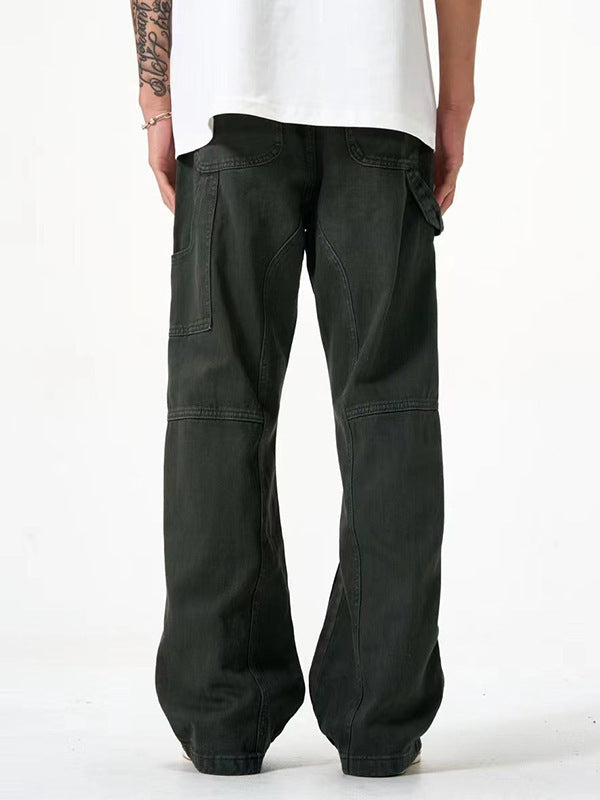 Timothy – Jeans Homme Style Simple Gris Foncé