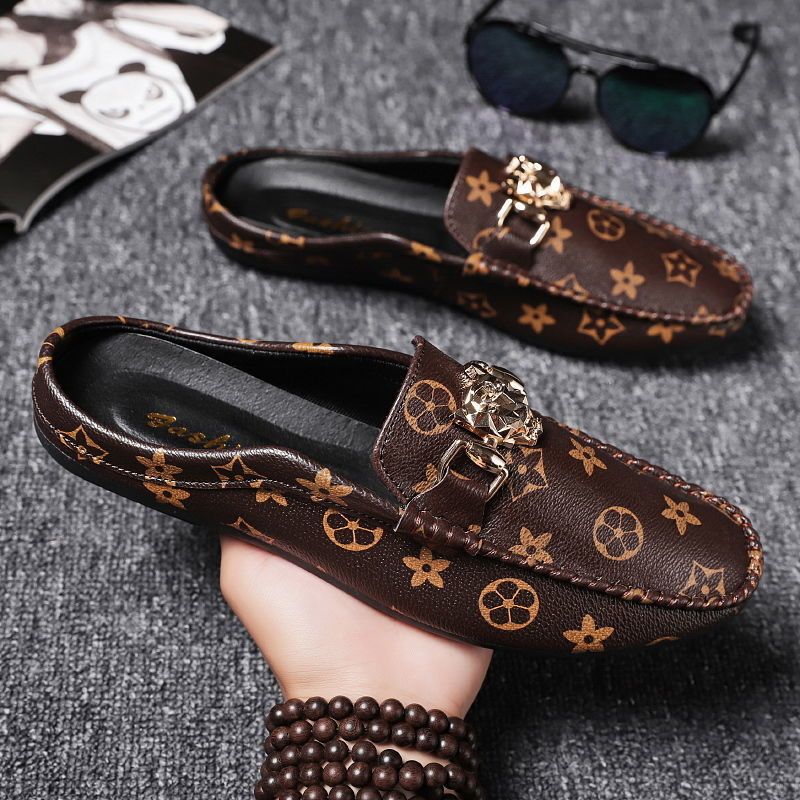 Neville – Mocassins Hommes Fermés Sans Talon en Cuir Vegan
