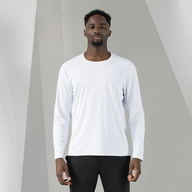 Liam – T-shirt de sport à manches longues à séchage rapide pour homme en automne et hiver
