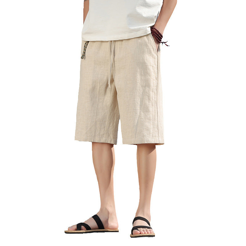 Alexander – Shorts d'Été en Lin et Coton pour Homme