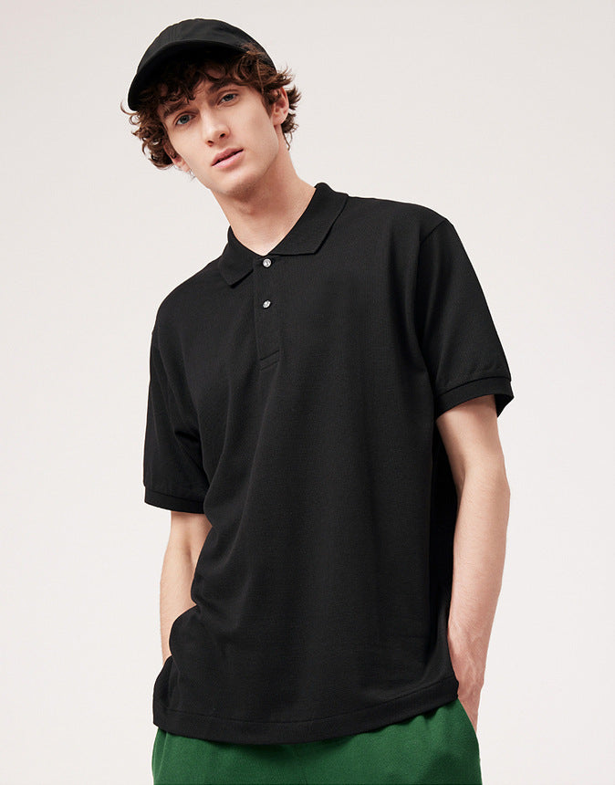 Donald – Chemise à Manches Courtes en Coton Perlé Taille Plus