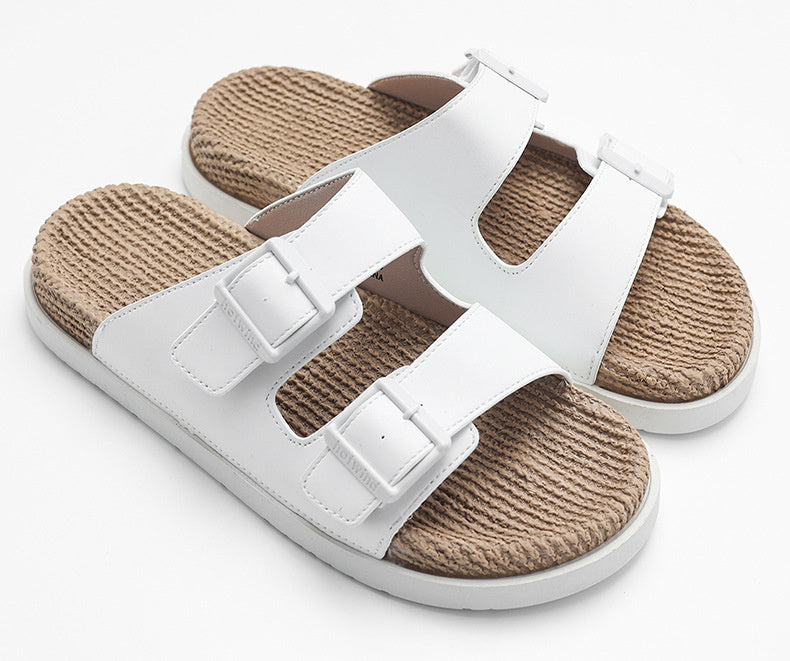 Grant – Chaussons Décontractés en Corde de Chanvre Élastique
