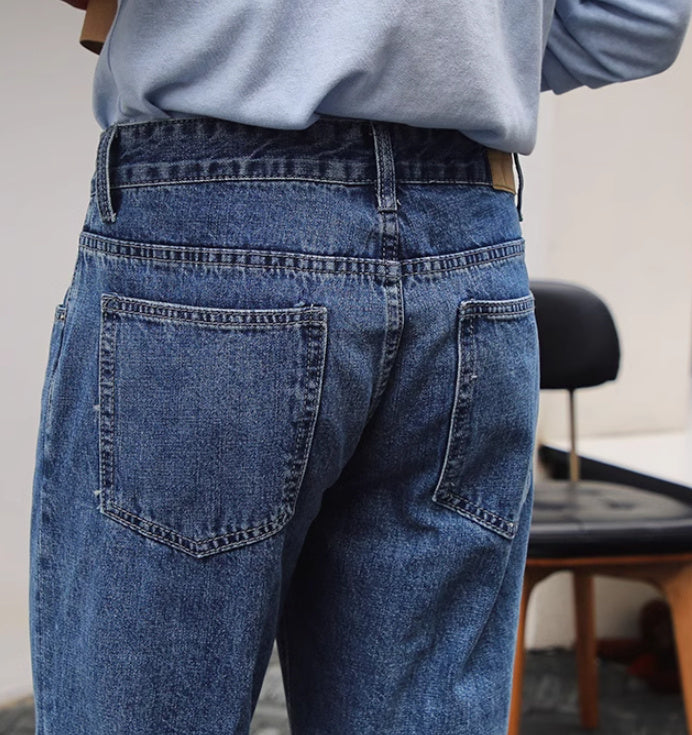 Terry – Jean Harajuku à Taille Moyenne