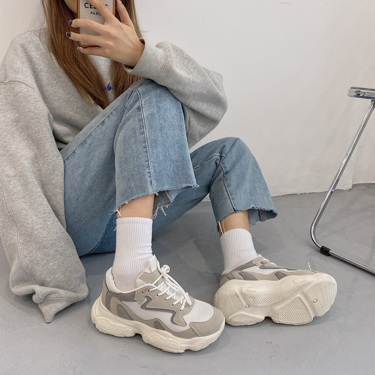 Julie – Chaussures Respirantes en Maille Fine pour Femmes
