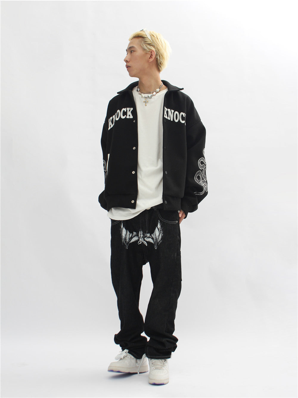Damian – Pantalon Droit Tendance Décontracté