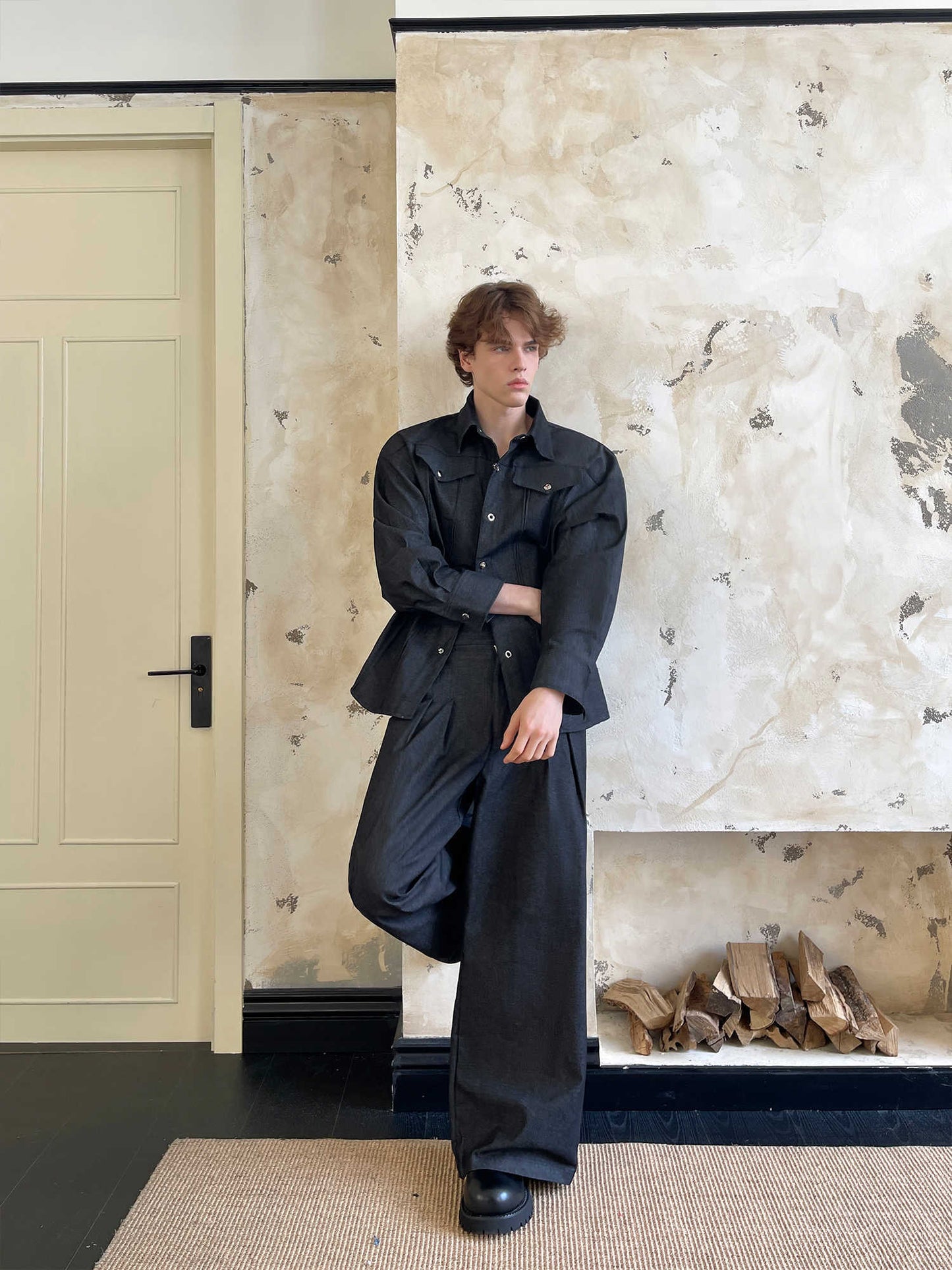 Martin – Chemise en Denim avec Boucle Métallique