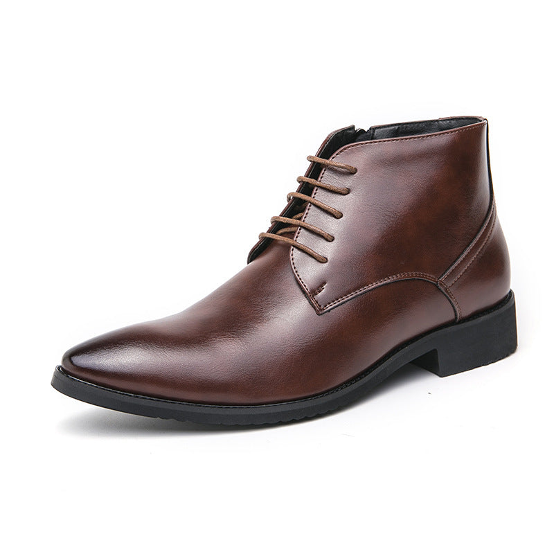 Elliot – Bottes Martin Hauteur Augmentée avec Fermeture Éclair