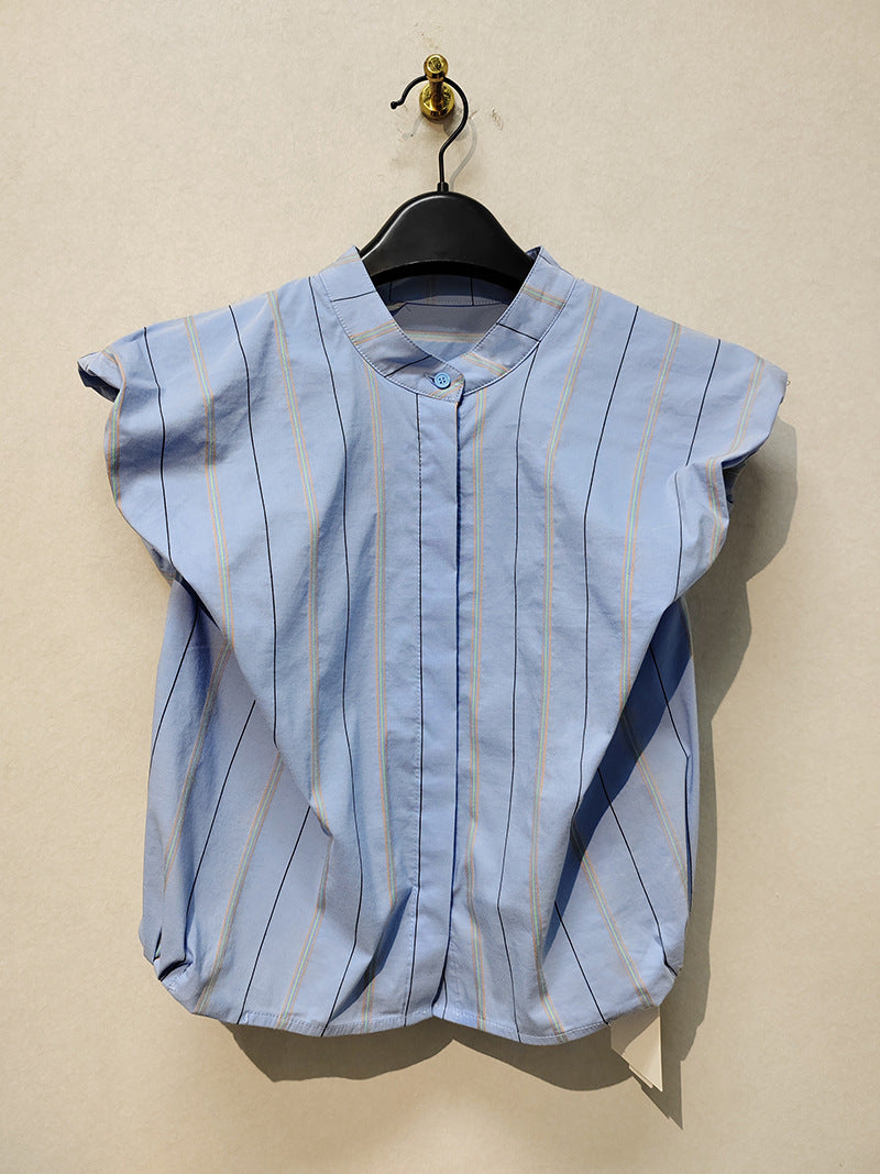 Joy – Chemise Rétro Française Confort et Style Décontracté