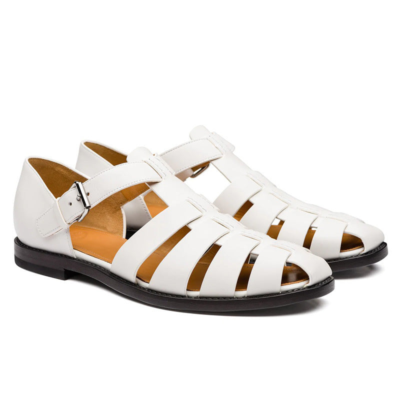 Trevor – Sandale Homme Colorée en Cuir Vegan