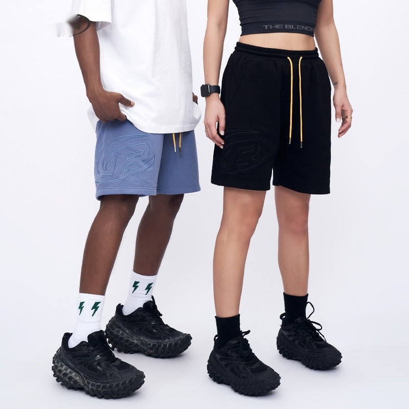 Justin – Short Ample à Broderie Lourde