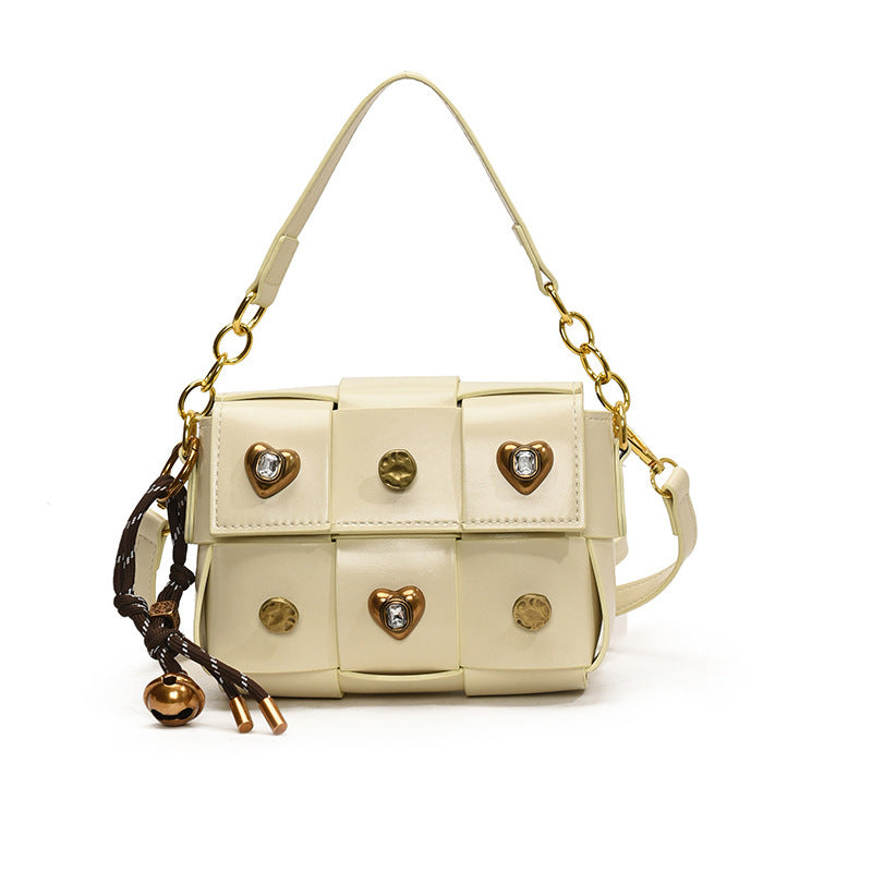 Amy – Petit Sac à Bandoulière Clouté pour Femme
